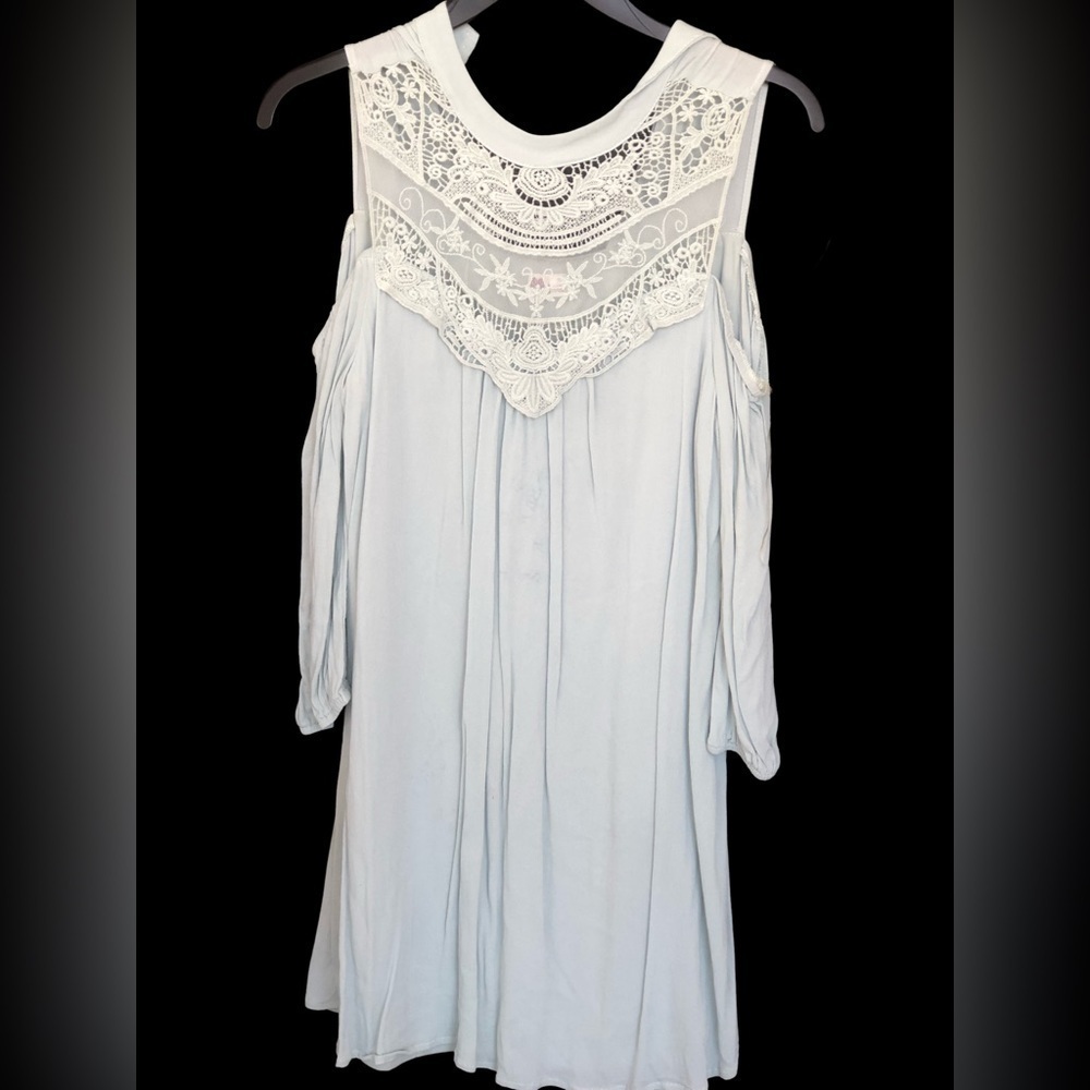 Mint Green Lace Dress; AUW; Size Small - Picture 4 of 6